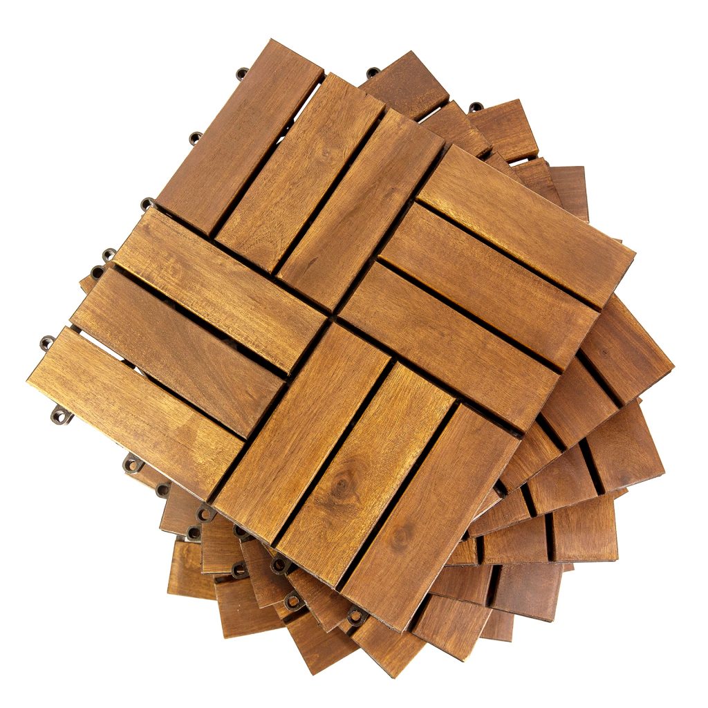 Acacia Wood Deck Tile