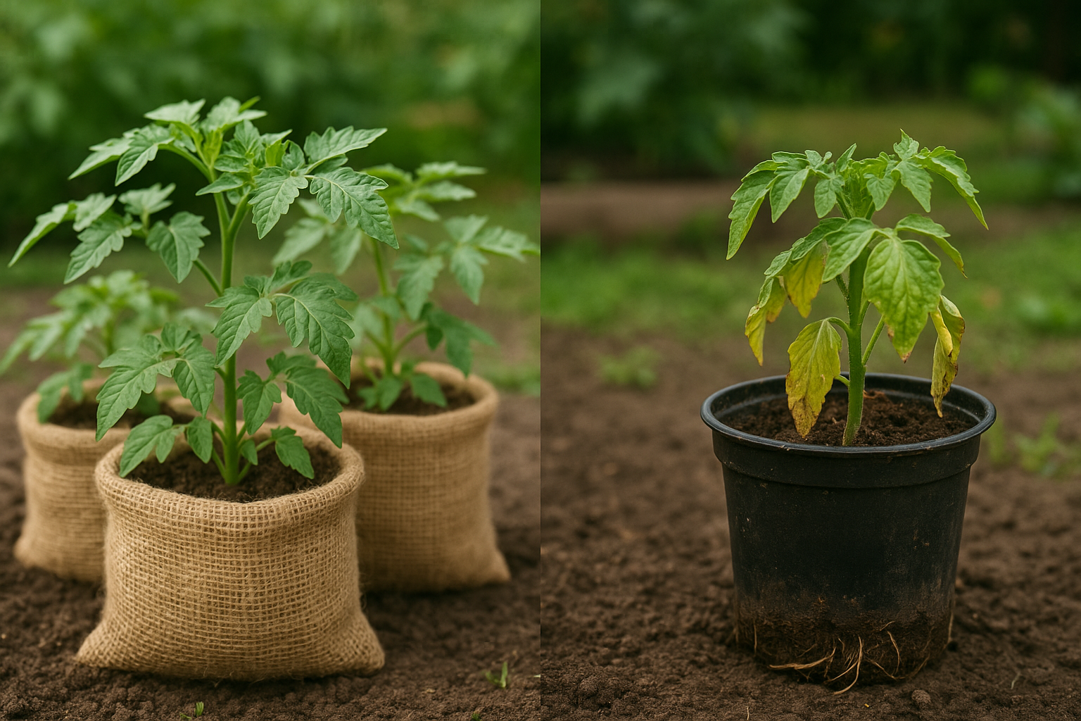 burlap sacks for gardening