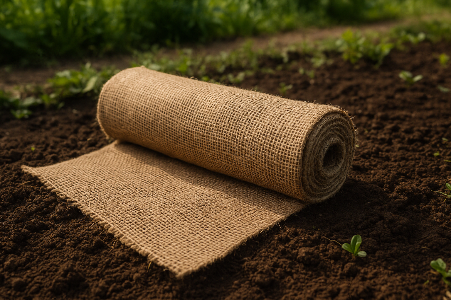 burlap for gardening