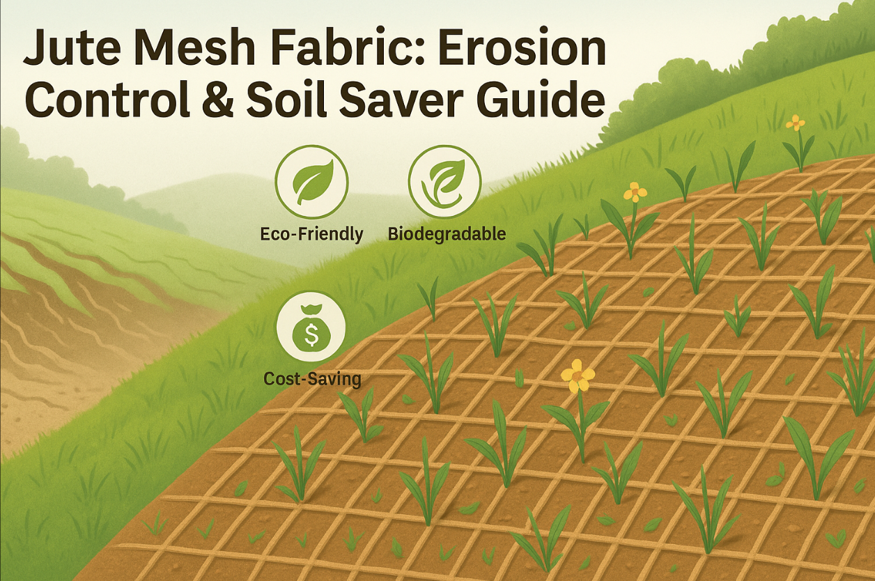 jute mesh fabric