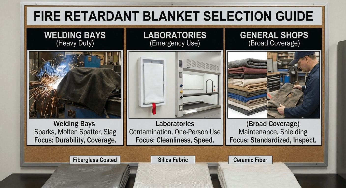 fire retardant blanket