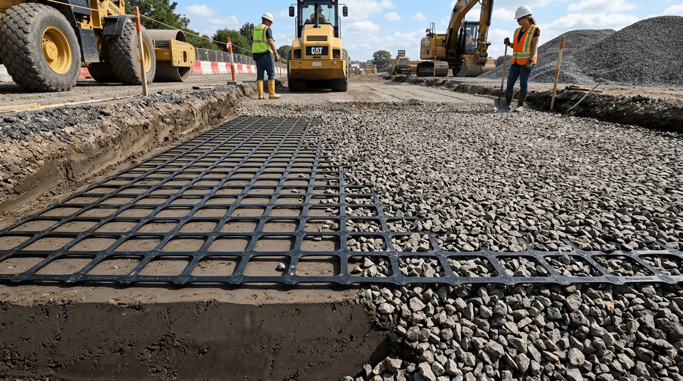 how to choose geogrid