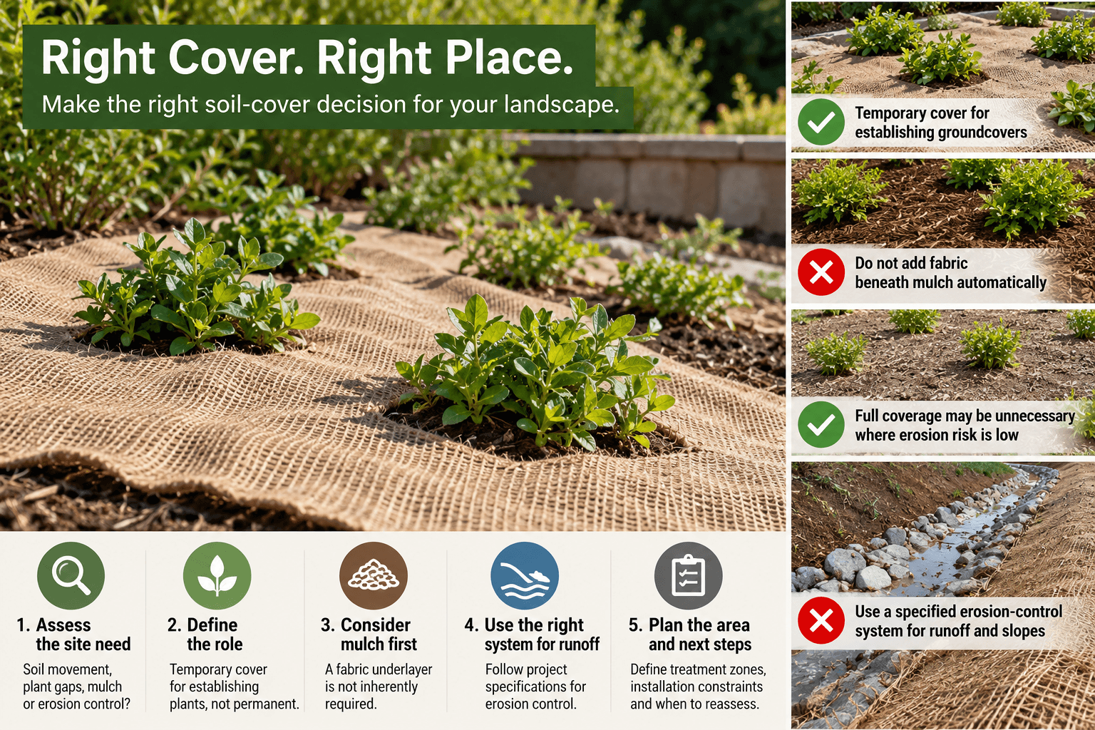 burlap fabric for landscaping