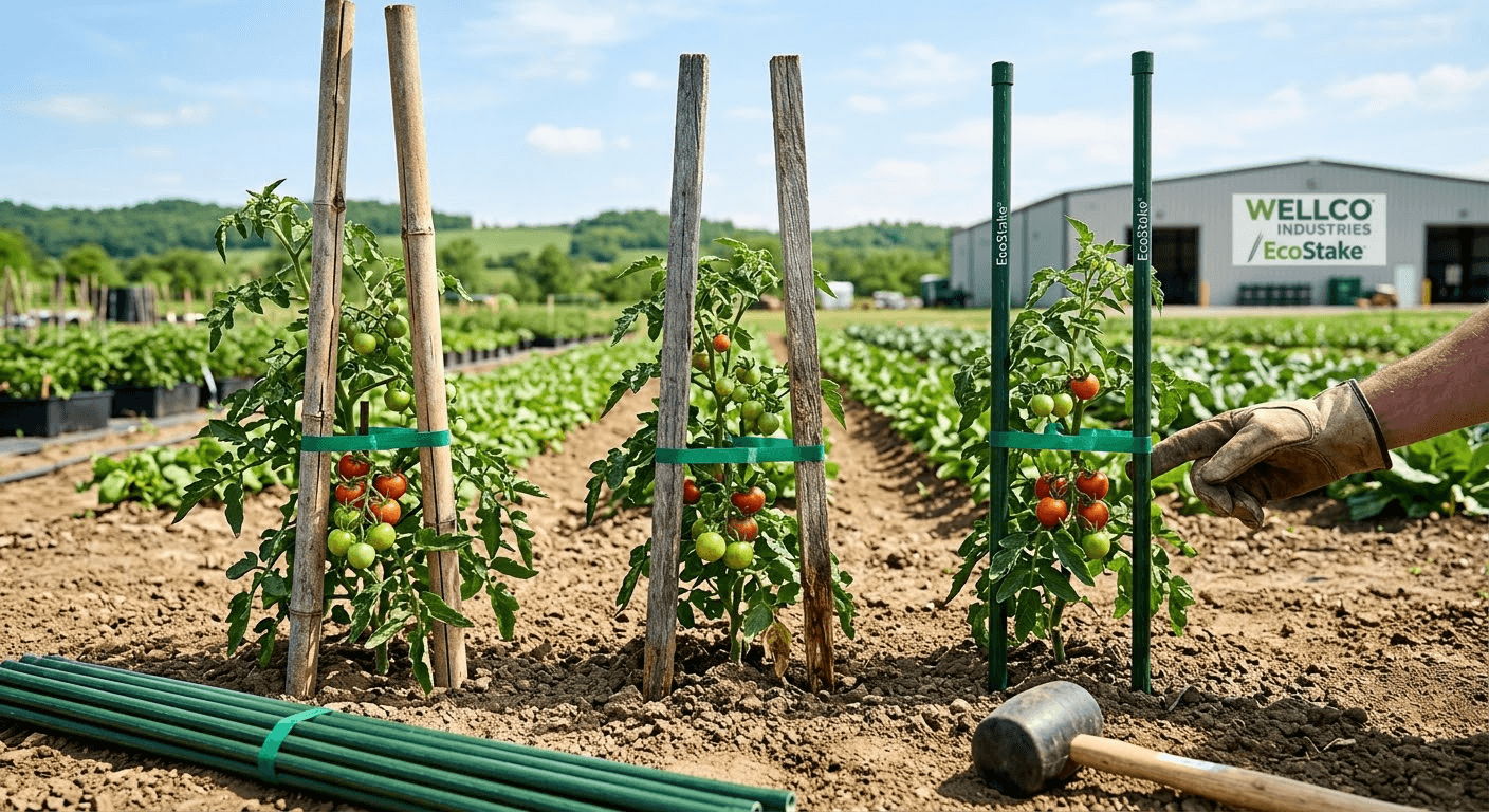 fiberglass plant support stake