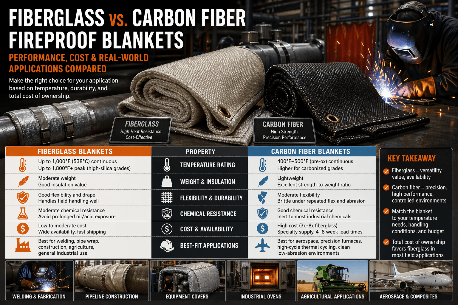 fiberglass vs carbon fiber